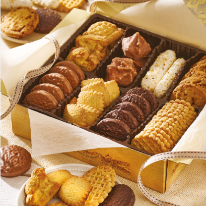 Biscuits en coffret